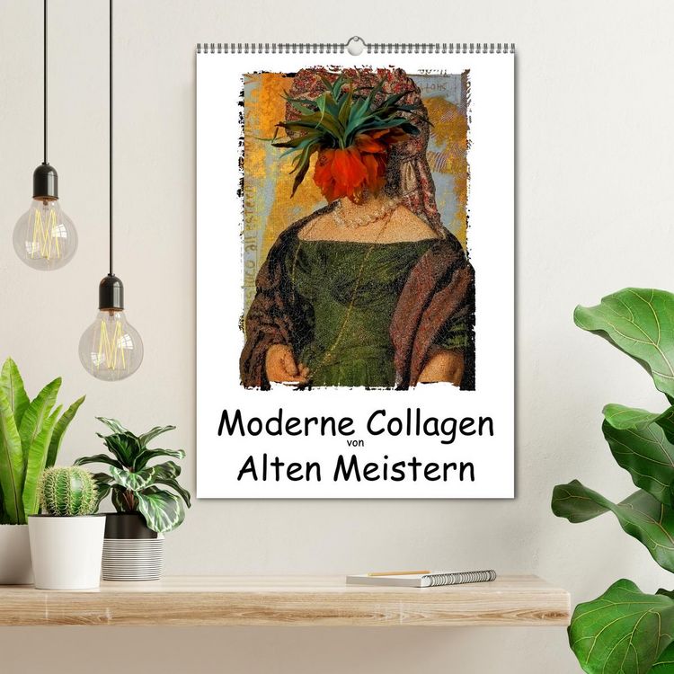 Produktbild: Moderne Collagen von Alten Meistern (Wandkalender 2026 DIN A2 hoch), CALVENDO Monatskalender