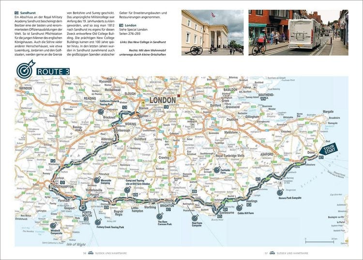 Produktbild: KUNTH Mit dem Wohnmobil durch England & Wales