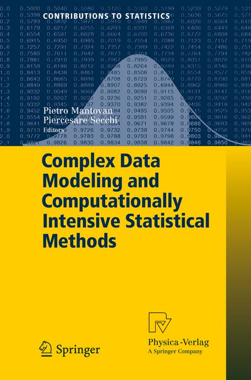 Produktbild: Complex Data Modeling and Computationally Intensive Statistical Methods