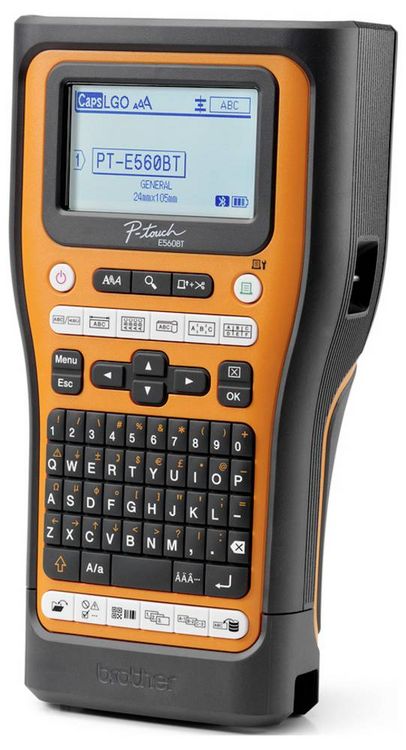 Produktbild: Brother PT-E560BT und Brother L-BOXX 136 Systemk Beschriftungsger&auml;t Geeignet f&uuml;r Schriftband: TZe, HSe 24 mm