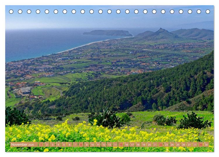 Produktbild: Porto Santo Trauminsel im Atlantik (Tischkalender 2026 DIN A5 quer), CALVENDO Monatskalender