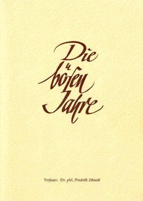 Produktbild: Die b&ouml;sen Jahre