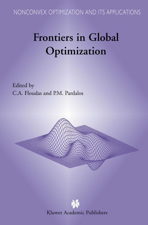 Produktbild: Frontiers in Global Optimization