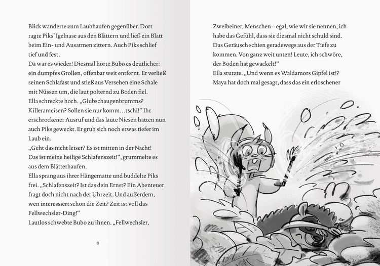 Produktbild: Unterholz-Ninjas, Band 3 - Die verflixte Och-n&ouml;-Blume