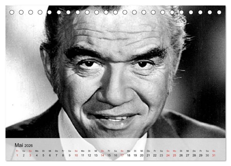 Produktbild: Westernhelden der Kinoleinwand (Tischkalender 2026 DIN A5 quer), CALVENDO Monatskalender
