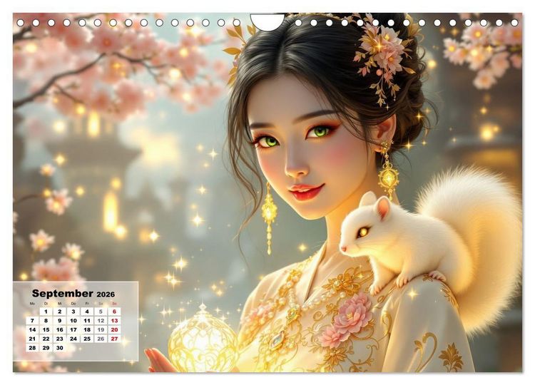 Produktbild: Wilde Seelen (Wandkalender 2026 DIN A4 quer), CALVENDO Monatskalender