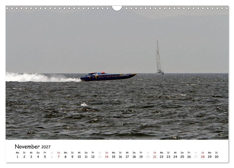 Produktbild: Offshore Powerboats (Wandkalender 2027 DIN A3 quer), CALVENDO Monatskalender