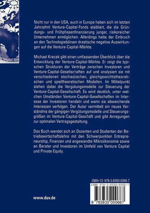 Produktbild: Venture Capital aus Investorensicht
