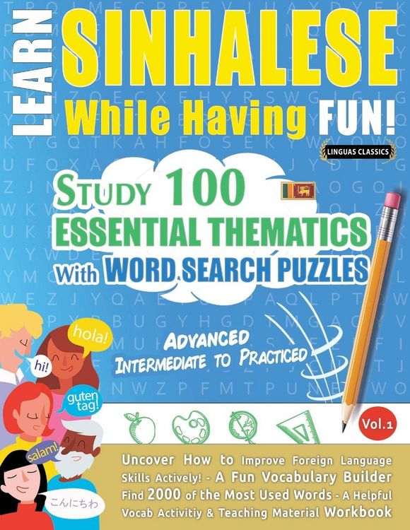 Produktbild: LEARN SINHALESE WHILE HAVING FUN! - ADVANCED