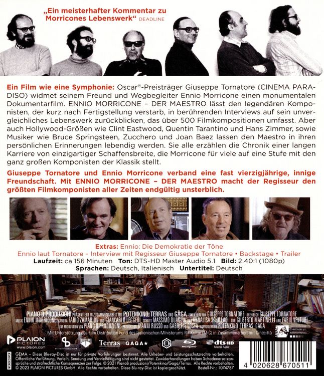 Produktbild: Ennio Morricone - Der Maestro