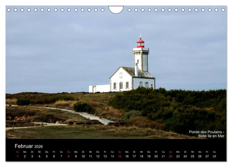 Produktbild: Bretagne - Zwischen Meer und Geschichte (Wandkalender 2026 DIN A4 quer), CALVENDO Monatskalender
