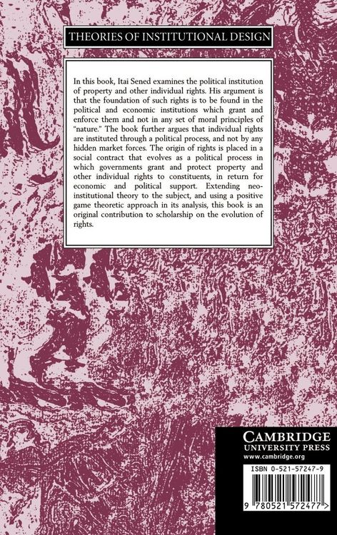 Produktbild: The Political Institution of Private Property