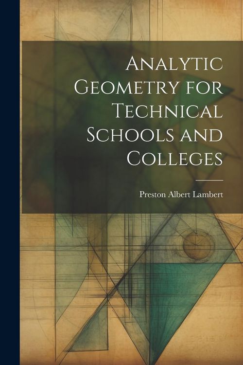 Produktbild: Analytic Geometry for Technical Schools and Colleges