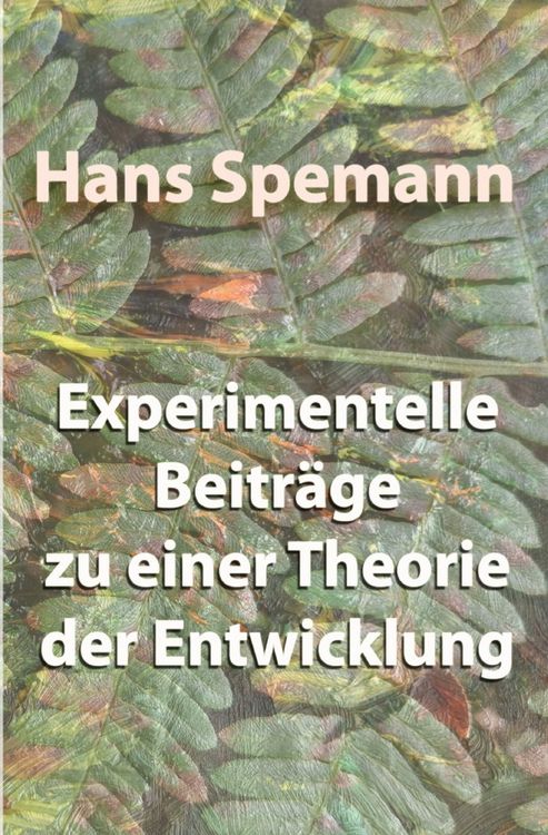 Produktbild: Experimentelle Beitr&auml;ge zu einer Theorie der Entwicklung