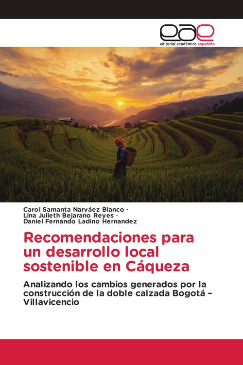 Produktbild: Recomendaciones para un desarrollo local sostenible en C&aacute;queza
