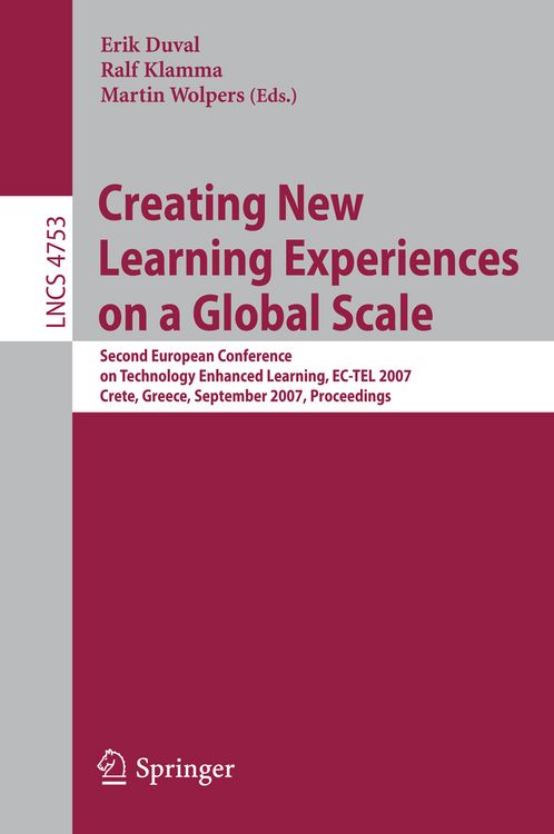 Produktbild: Creating New Learning Experiences on a Global Scale