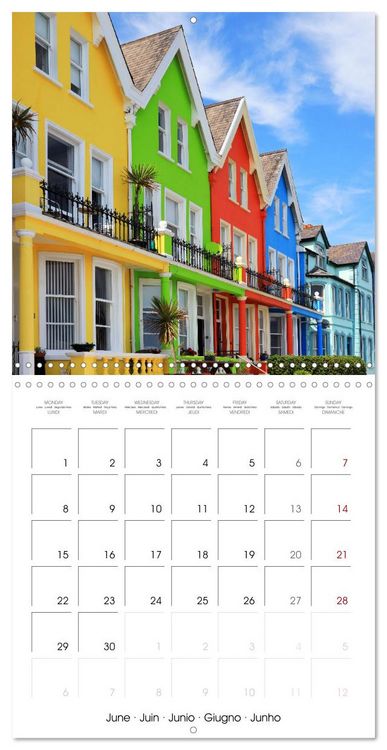 Produktbild: Northern Ireland and Belfast (Wall Calendar 2026 12 &times; 12 Inch) CALVENDO 12 Month Wall Calendar