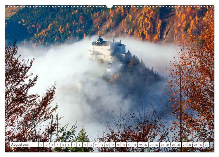 Produktbild: Die Festung Hohenwerfen (Wandkalender 2026 DIN A2 quer), CALVENDO Monatskalender