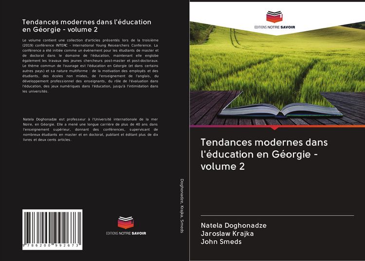 Produktbild: Tendances modernes dans l'&eacute;ducation en G&eacute;orgie - volume 2