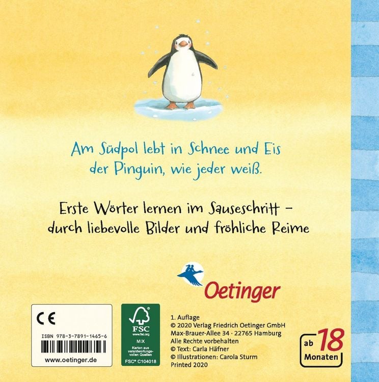 Produktbild: Erste W&ouml;rter &ndash; Erste Reime. Tiere