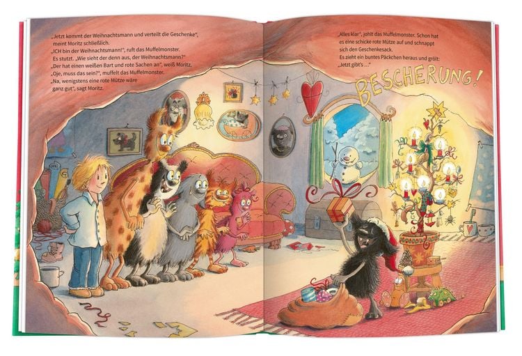 Produktbild: Frohes Fest kleines Muffelmonster! Oder: Wie man ratzfatz Weihnachten feiert