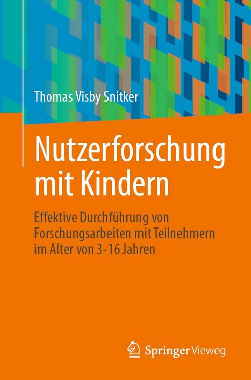 Produktbild: Nutzerforschung mit Kindern