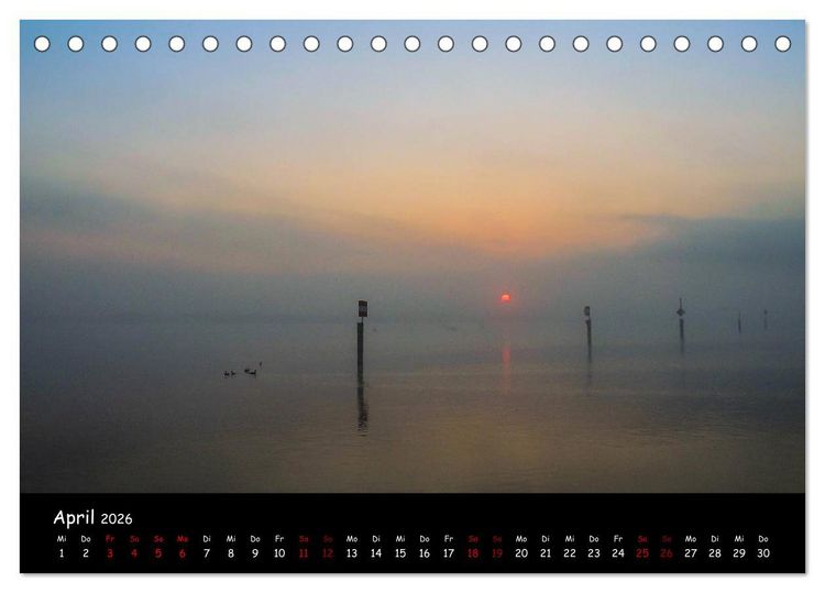 Produktbild: Traumhaft sch&ouml;ner Bodensee (Tischkalender 2026 DIN A5 quer), CALVENDO Monatskalender