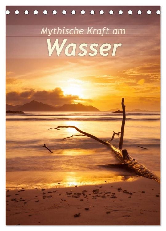 Produktbild: Mythische Kraft am Wasser (Tischkalender 2026 DIN A5 hoch), CALVENDO Monatskalender