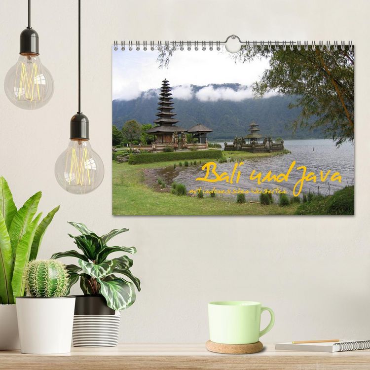 Produktbild: Bali und Java ~ mit indonesischen Weisheiten (Wandkalender 2026 DIN A4 quer), CALVENDO Monatskalender