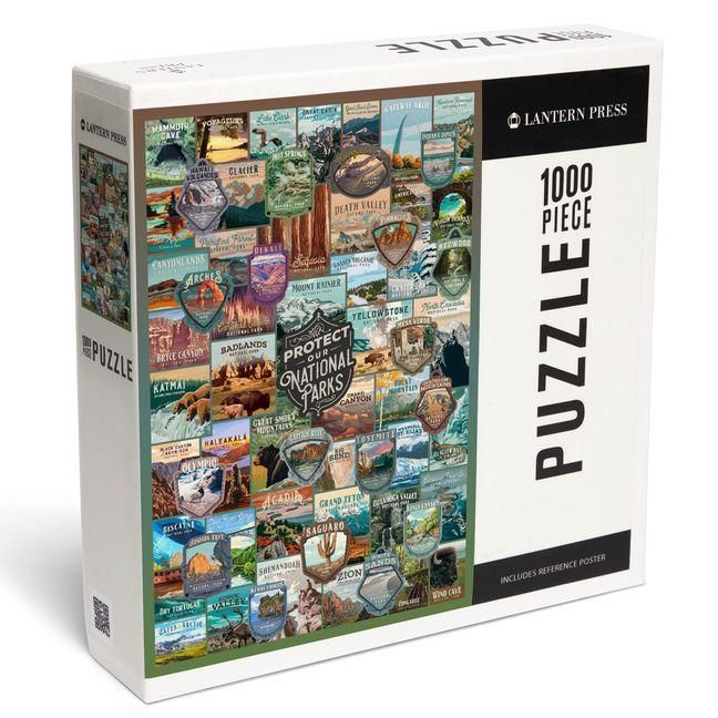 Produktbild: Protect Our National Parks Collection - Collage - 1000 Piece Puzzle