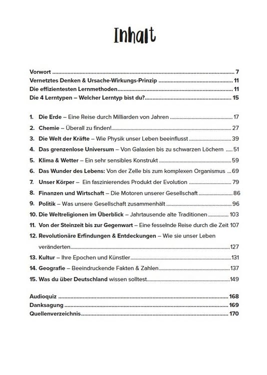 Produktbild: Allgemeinwissen f&uuml;r Teenager &ndash; Alles, was Du wissen musst!