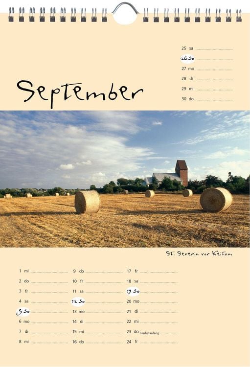 Produktbild: Sylt-die Insel 2027 A4 Kalender