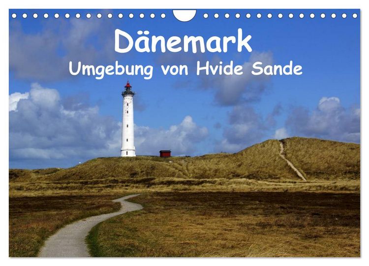 Produktbild: D&auml;nemark - Umgebung von Hvide Sande (Wandkalender 2026 DIN A4 quer), CALVENDO Monatskalender