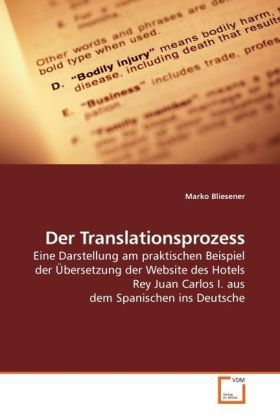Produktbild: Bliesener, M: Der Translationsprozess