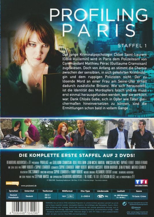 Produktbild: Profiling Paris - Staffel 1 [2 DVDs]