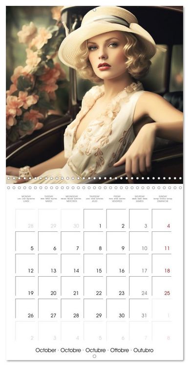 Produktbild: Gr&acirc;ce des ann&eacute;es 30 (Calendrier mural carr&eacute; 2026 30x30 cm) Calendrier double avec une page pour vos prises de notes