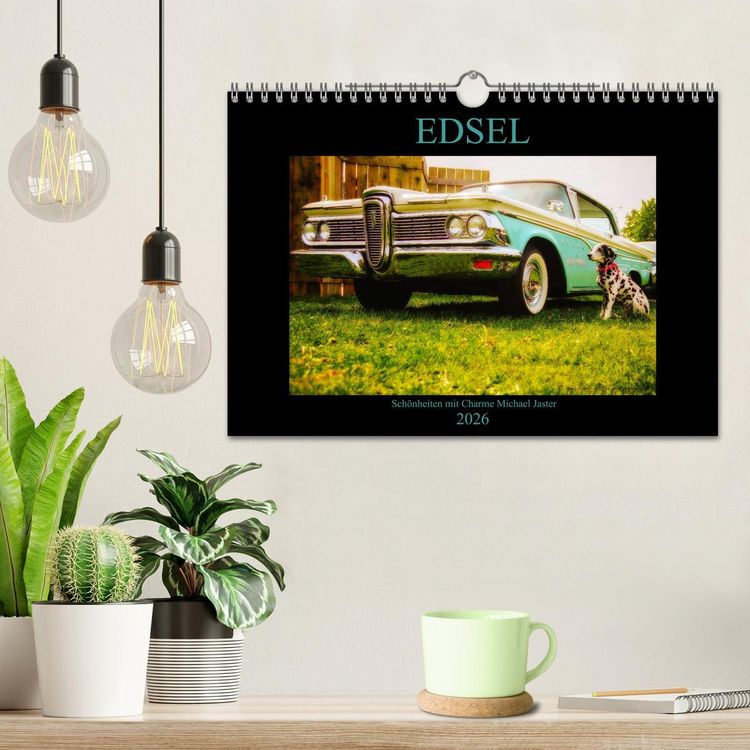 Produktbild: Edsel Sch&ouml;nheiten mit Charme (Wandkalender 2026 DIN A4 quer), CALVENDO Monatskalender
