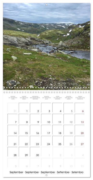 Produktbild: Norway Glory (Wall Calendar 2026 12 &times; 12 Inch) CALVENDO 12 Month Wall Calendar