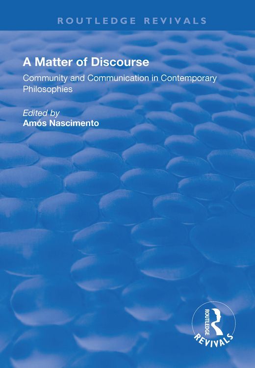 Produktbild: A Matter of Discourse