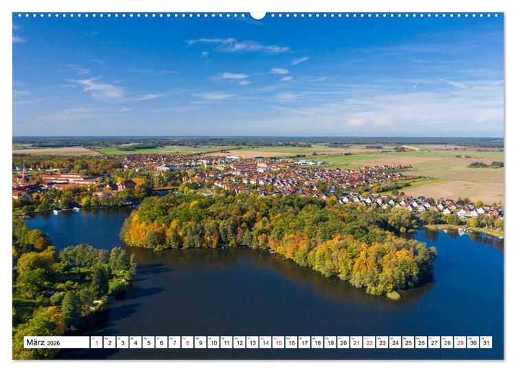 Produktbild: Die Uckermark - Eine Reise durch die Toskana des Nordens (hochwertiger Premium Wandkalender 2026 DIN A2 quer), Kunstdruck in Hochglanz