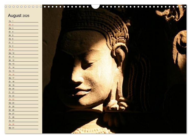 Produktbild: Kambodscha. Angkor Wat (Wandkalender 2026 DIN A3 quer), CALVENDO Monatskalender