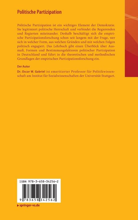 Produktbild: Politische Partizipation