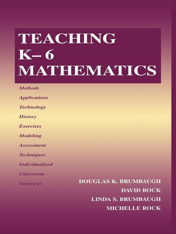 Produktbild: Teaching K-6 Mathematics
