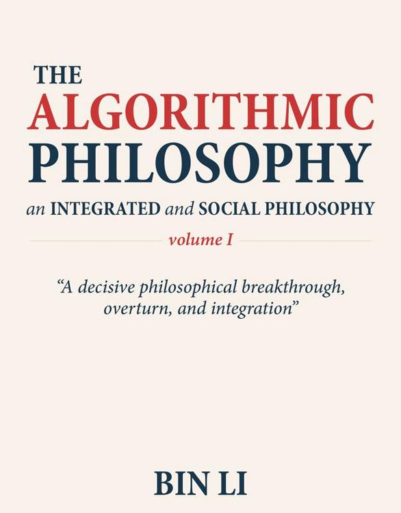 Produktbild: The Algorithmic Philosophy Volume I