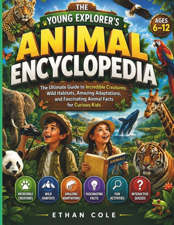 Produktbild: THE YOUNG EXPLORER'S ANIMAL ENCYCLOPEDIA