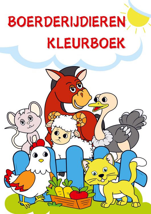 Produktbild: Boerderijdieren Kleurboek
