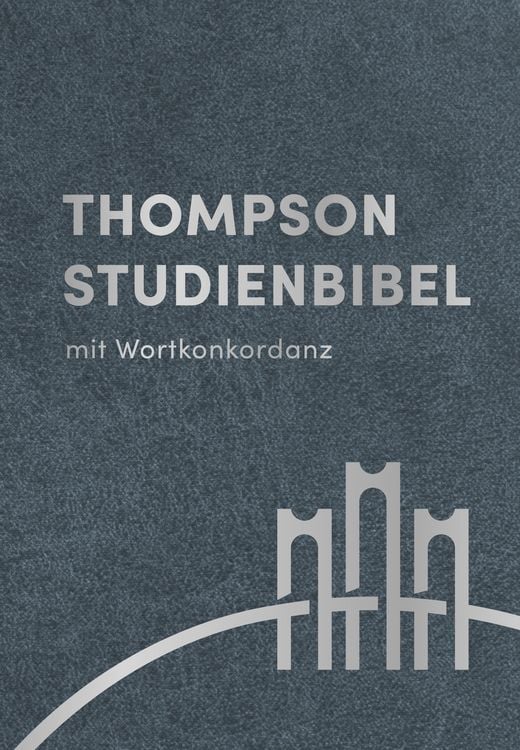 Produktbild: Thompson Studienbibel - Leder, Silberschnitt