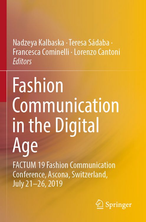 Produktbild: Fashion Communication in the Digital Age