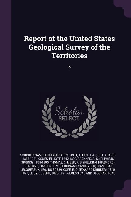 Produktbild: Report of the United States Geological Survey of the Territories