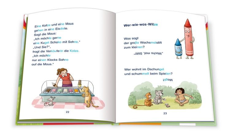 Produktbild: Die besten Kinderwitze zum Lesenlernen